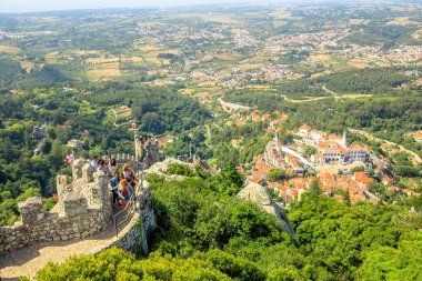 Sintra Moorish Castle duvar