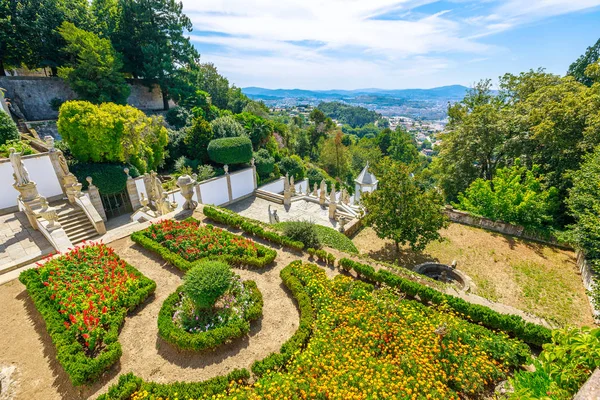 Bom Jesus do Monte panorama — Foto de Stock