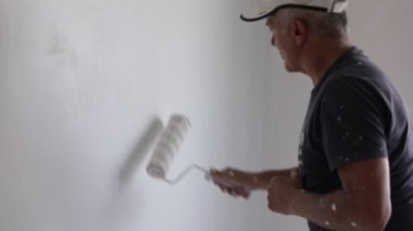 Boya silindiri yavaş çekim