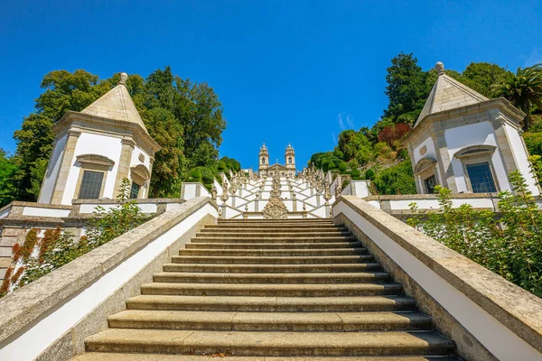 Escalera de Bom Jesus do Monte — Foto de Stock