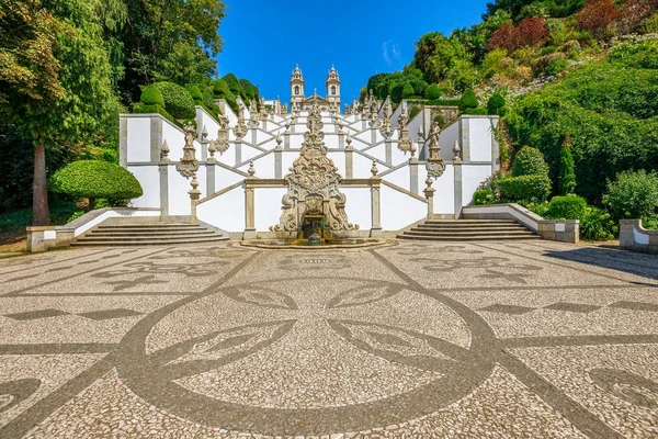 Escalera de la iglesia Bom Jesus — Foto de Stock