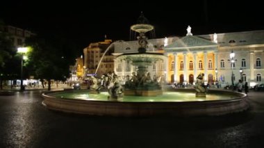 Rossio Meydanı Lizbon