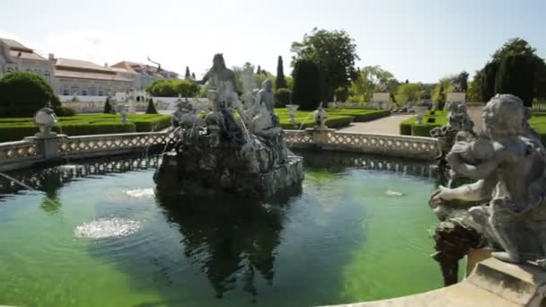 Autour de fontaine de Queluz — Video