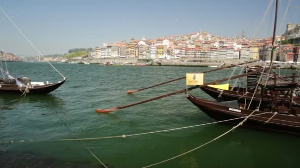 Porto rabelo bateaux — Video