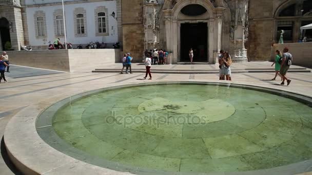 Coimbra Town Portugal — Stock Video