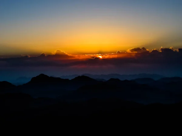 Vista aérea del Monte Sinaí —  Fotos de Stock