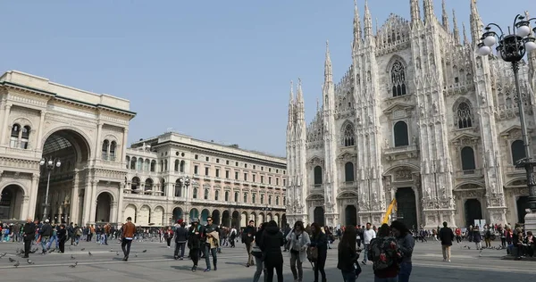 Piazza Duomo di Milano — Foto Stock