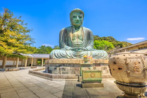Großer Buddha in Kamakura — Stockfoto