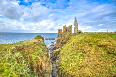 Kale Sinclair Girnigoe İskoçya