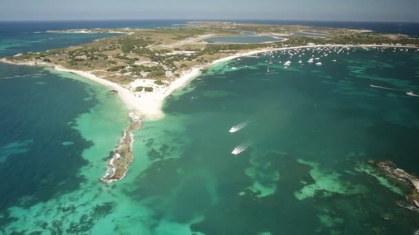 Vuelo Isla Rottnest — Vídeos de Stock