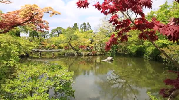 ゼンリン寺風景 — ストック動画