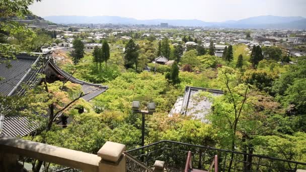 Pagoda de Tahoto en Kyoto — Vídeo de stock