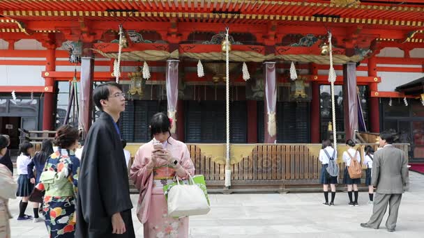 京都八-神社 — 图库视频影像