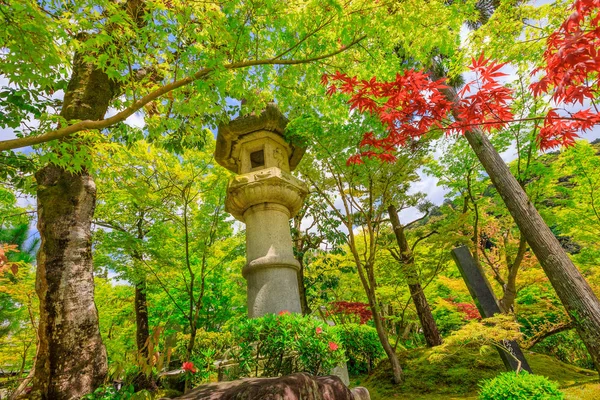 ZENRIN-ji templom kő lámpa — Stock Fotó
