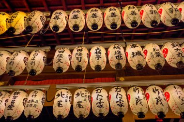 Japanese lanterns Temple clipart