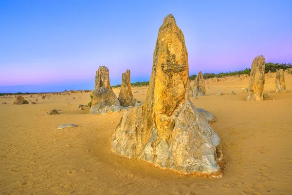 The Pinnacles at twilight — Stock Photo, Image