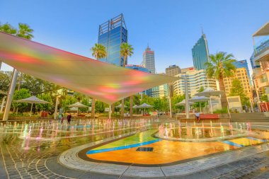 Su Parkı Perth günbatımı