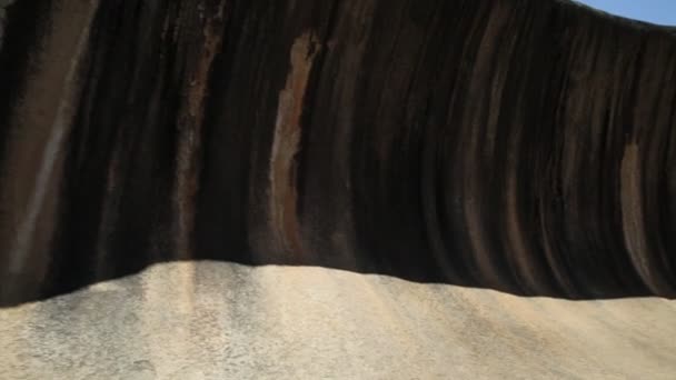 Wave Rock Panorama — Stockvideo