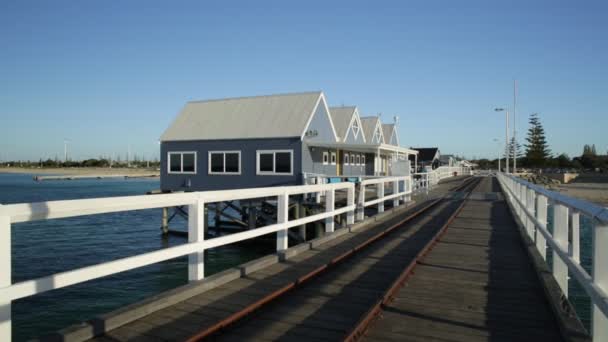 Vía férrea de Busselton — Vídeo de stock