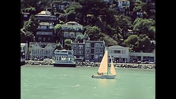 San Francisco boat tour — Stock Video