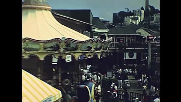 Pier 39 Carousel — Stok video