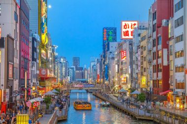 Osaka Dotonbori Canal