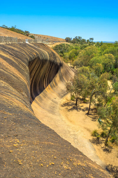 Wave Rock from top