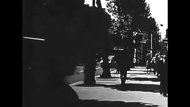 Boulevard des Capucines — Stockvideo