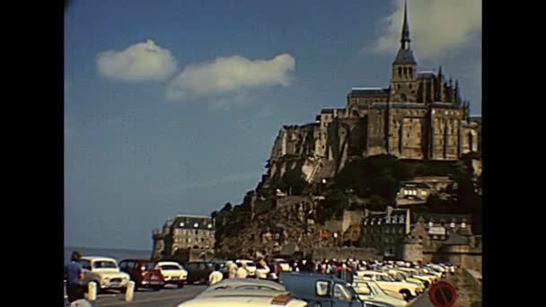 Panorama di Saint Michaels Mount 70s — Video Stock