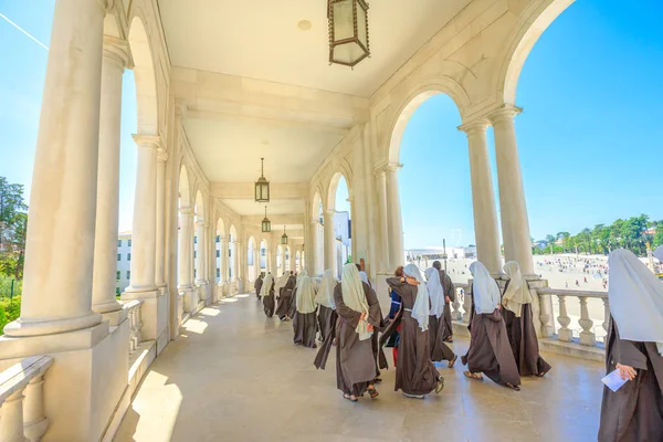 Freiras católicas em Fátima — Fotografia de Stock