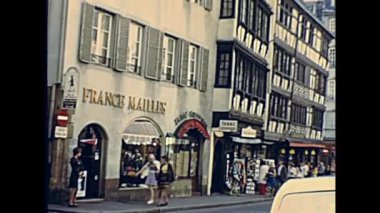 Strazburg alışveriş eski