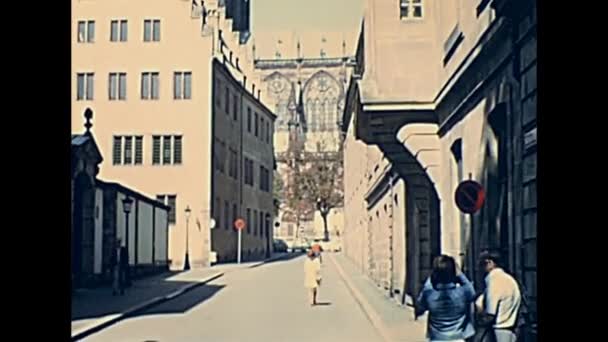 Strazburg eski sokakları — Stok video