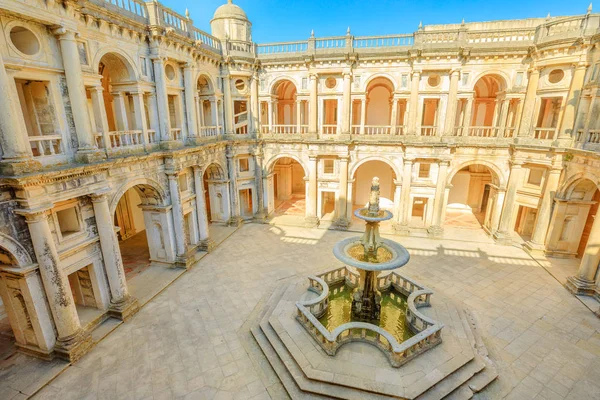 Convento de Cristo aéreo — Foto de Stock