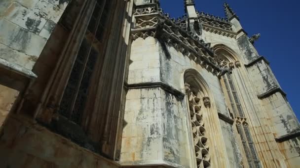 Manastery of batalha — Stockvideo