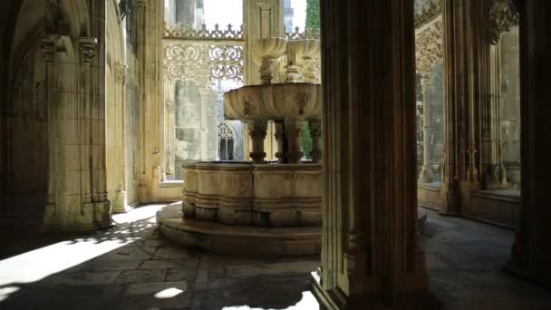 Klasztor w Batalha — Wideo stockowe