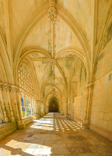 Corredor del Monasterio de Batalha — Foto de Stock