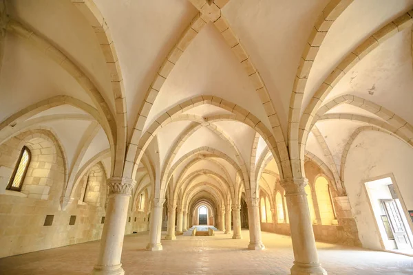 Dormitorio del Monasterio de Alcobaca — Foto de Stock