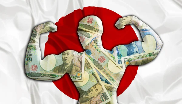 Japanska stark Yen — Stockfoto