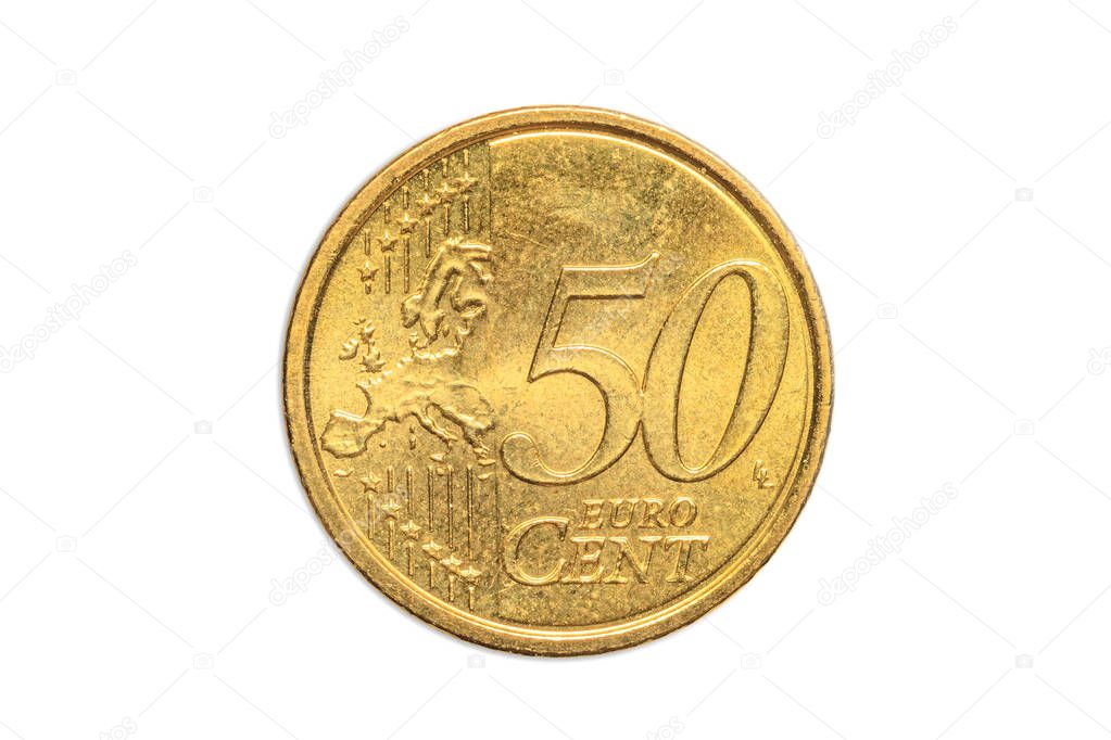 Europe 50 euro cents