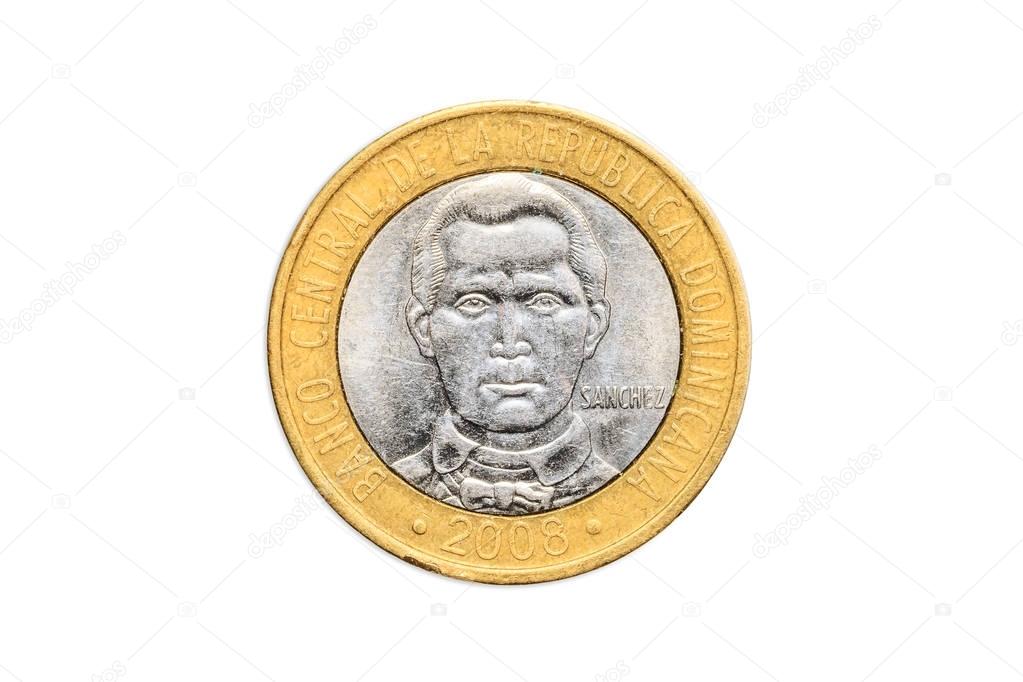 Dominican Republic five pesos