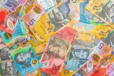 Australian dollars background clipart