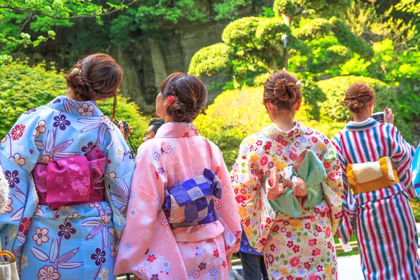 Japanese zen kimonos — Stock Photo, Image