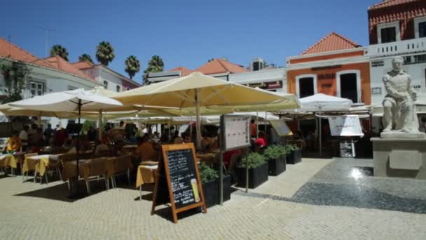 Cascais cidade Portugal — Vídeo de Stock