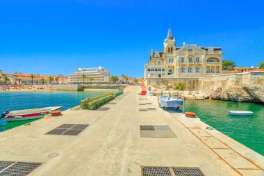 Cascais sahil ve İskelesi