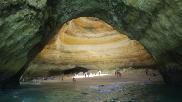 Intérieur de la grotte Benagil — Video