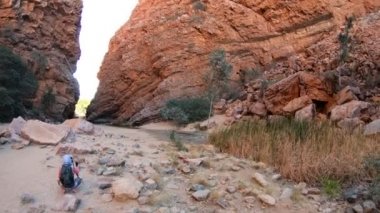 Simpsons Gap kadın fotoğrafçısı