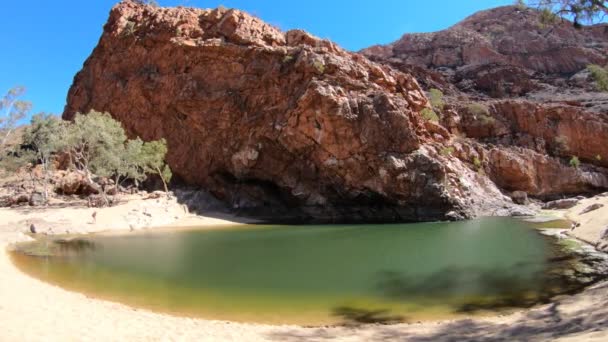 Ormiston Gorge Australia Centrale — Video Stock