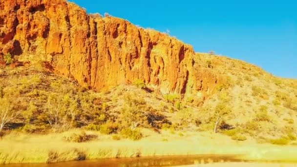 Glen Helen Gorge — Stock Video