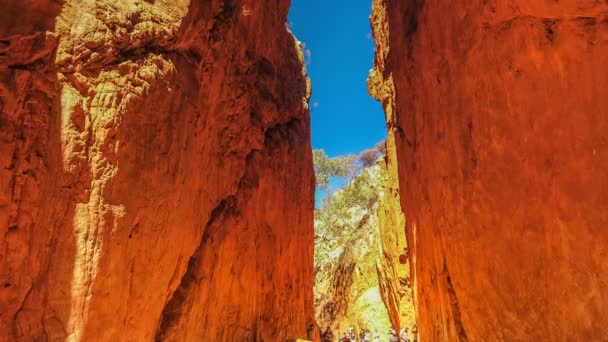 TIME LAPSE Standley Chasm — Stock Video