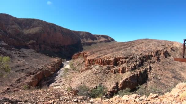 Ormiston Gorge Czujny — Wideo stockowe